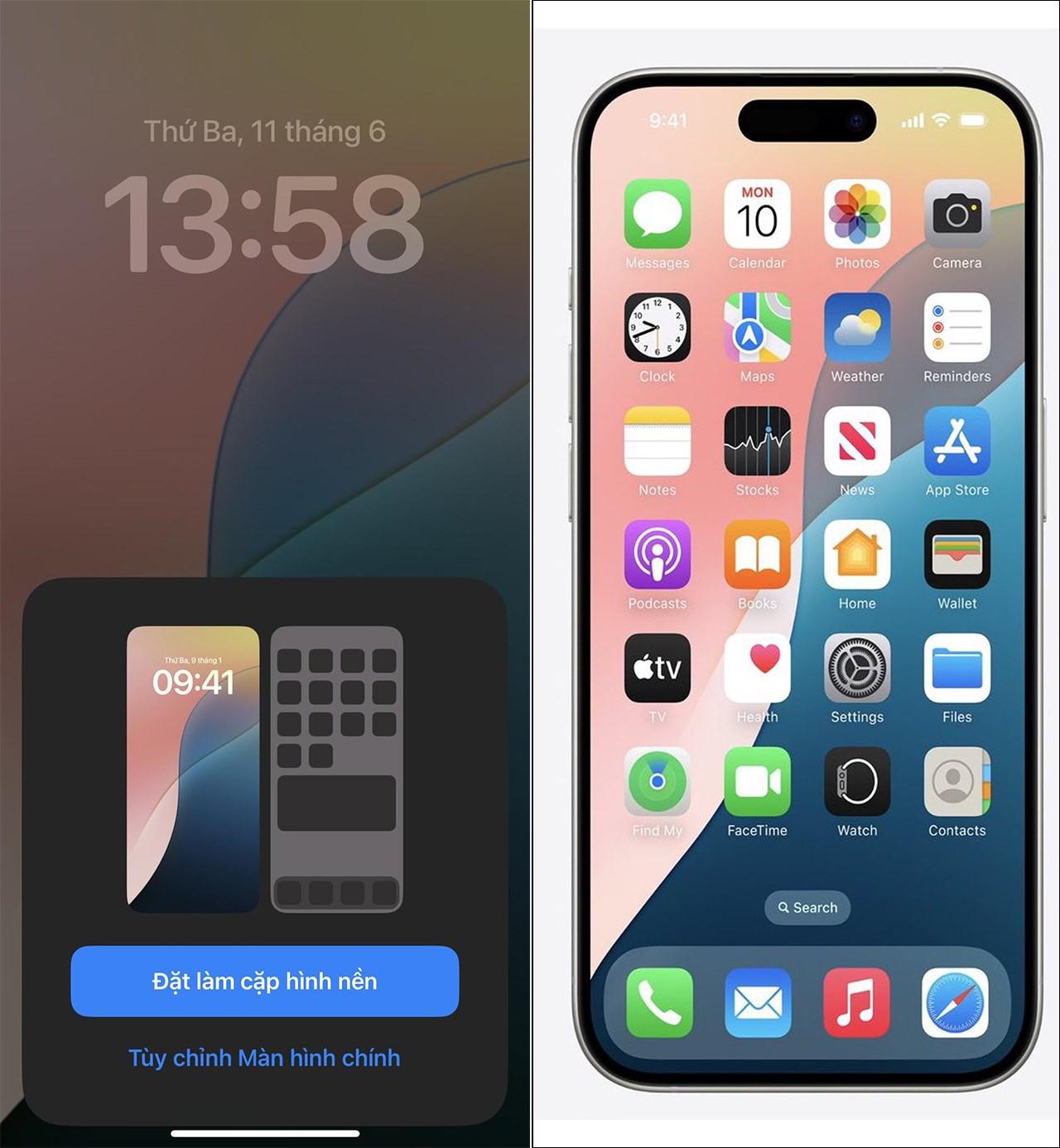 Cách tải hình nền iOS 18