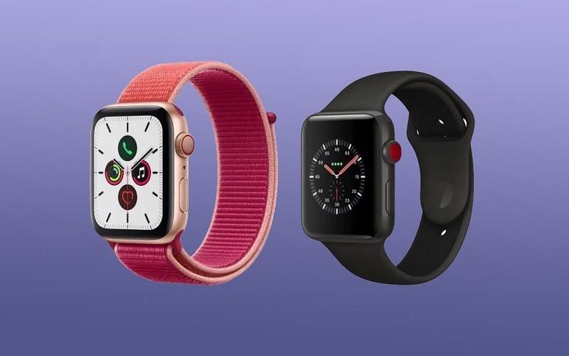 Ph&acirc;n biệt Apple Watch GPS v&agrave; LTE với n&uacute;m vặn Digital Crown