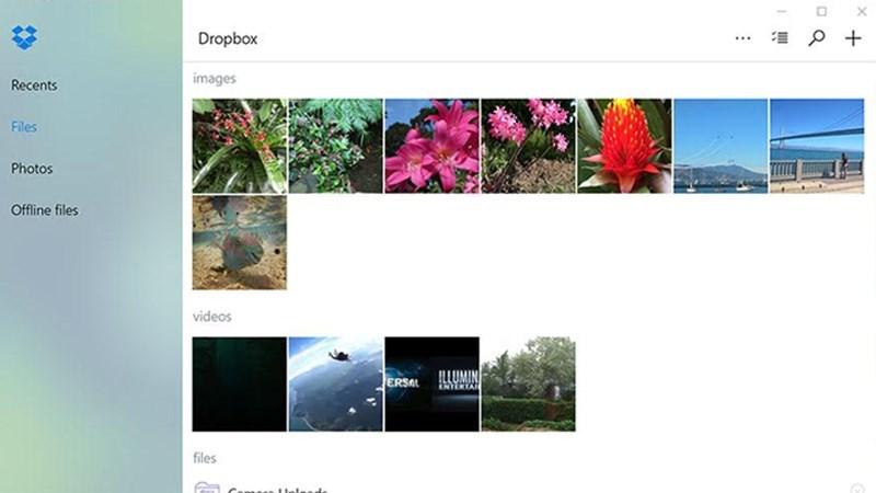 Screenshots Dropbox - Ứng dụng lưu trữ đám mây, sao lưu và chia sẻ dữ liệu