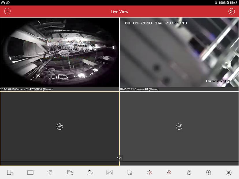 Screenshots iVMS-4500 - Hikvision app: Chụp ảnh màn hình từ video