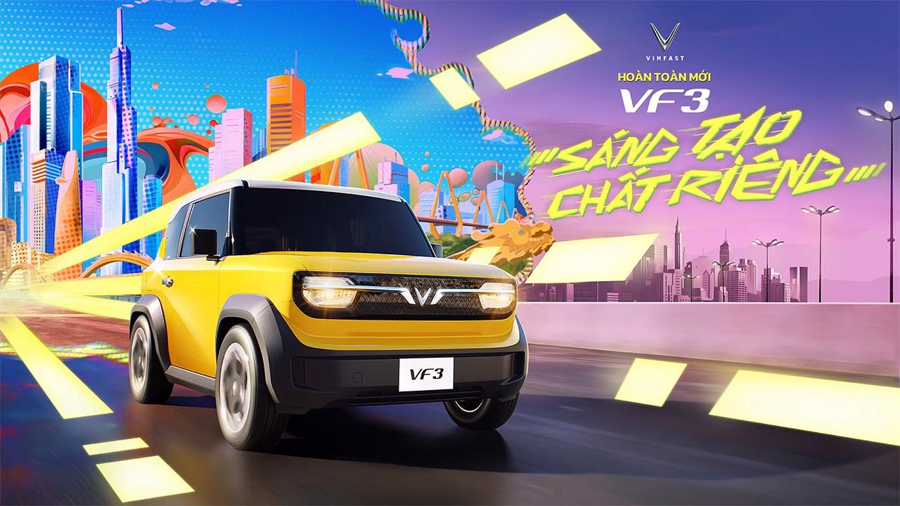 VinFast VF3 chính thức ra mắt, mẫu xe phù hợp với gia đình nhỏ