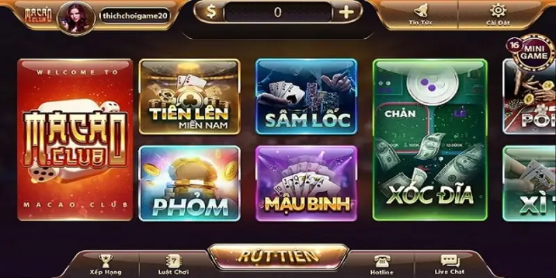 Phỏm Macau Club - Khám phá game bài cải tiến đặc sắc 2024