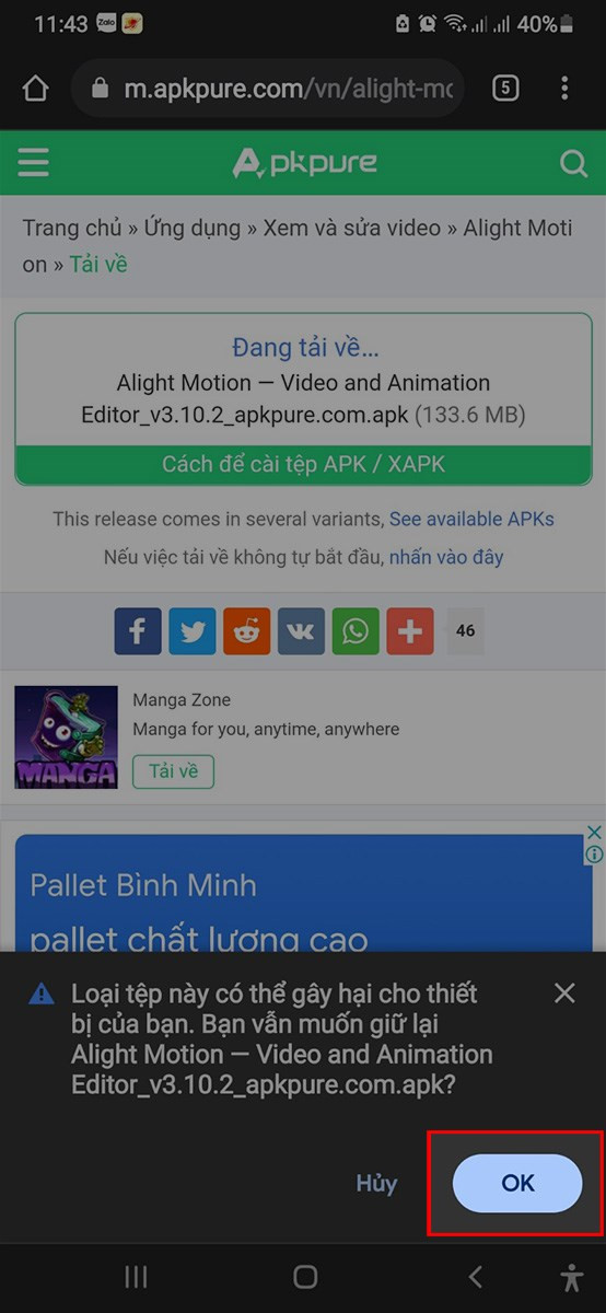 Hướng Dẫn Tải và Cài Đặt Alight Motion APK Cho Android Đơn Giản Nhất 2023