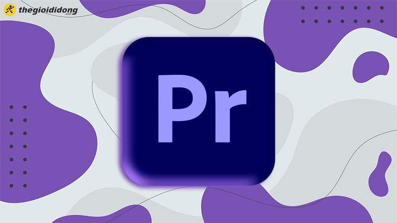 alt="Giao diện làm việc của Adobe Premiere"