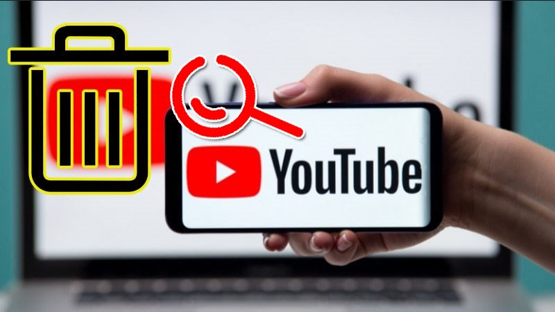 Cách xóa lịch sử tìm kiếm YouTube trên điện thoại, máy tính