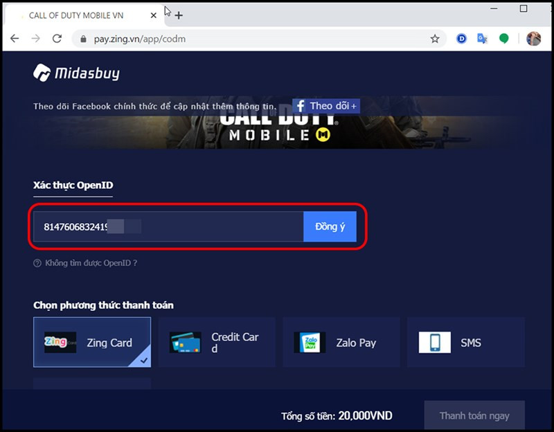 Hướng Dẫn Nạp CP Call of Duty: Mobile VN Đơn Giản và Nhanh Chóng