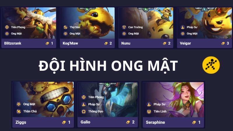 ĐỘI HÌNH ONG MẬT