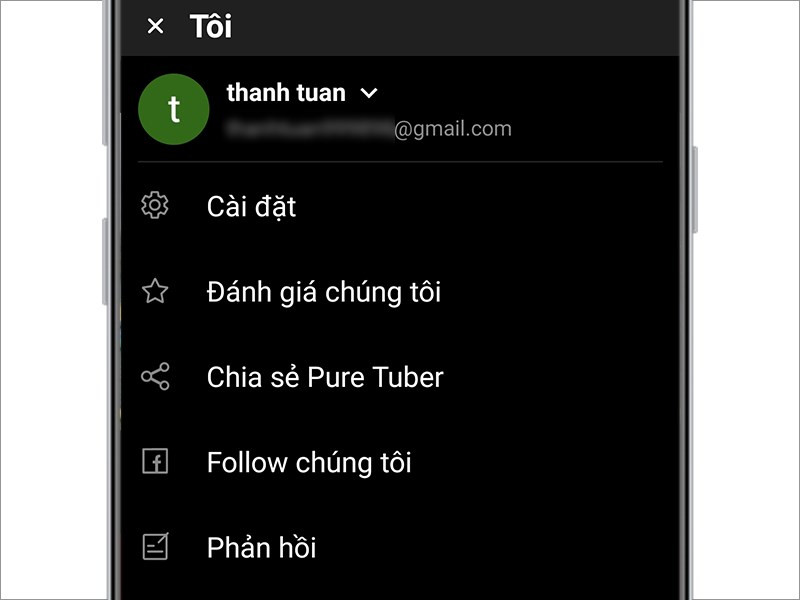 Đồng bộ t&agrave;i khoản