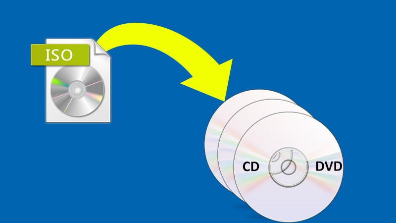 Ghi đĩa CD/DVD bằng UltraISO