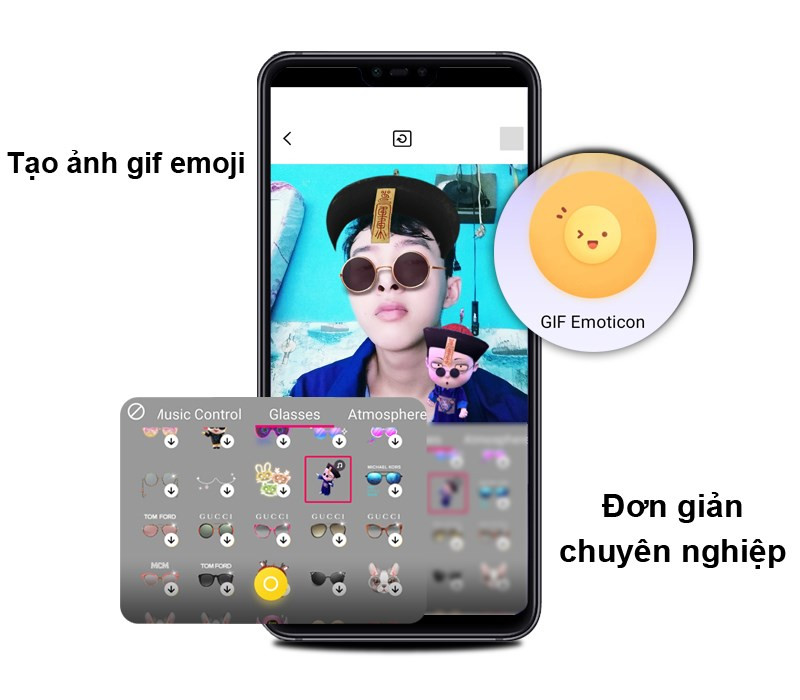 Tạo ảnh Gif emoji chuyên nghiệp với Petu