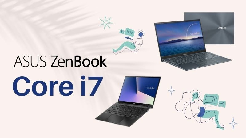 Tổng hợp laptop Asus Zenbook core i7