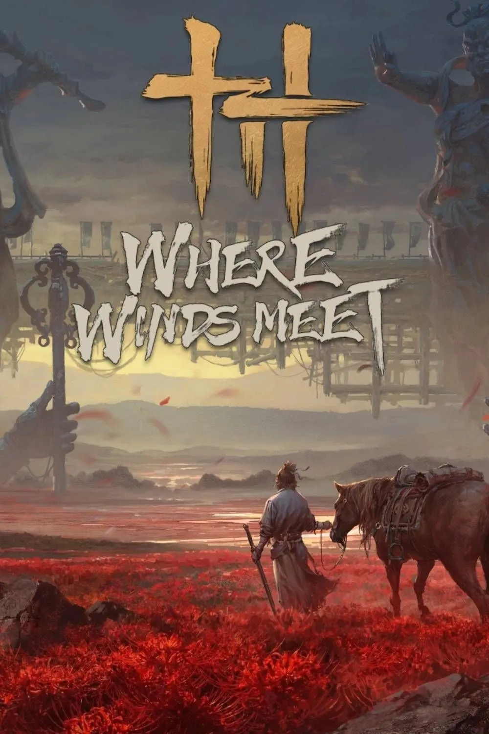Ảnh bìa chính thức của game Where Winds Meet đầy cuốn hút