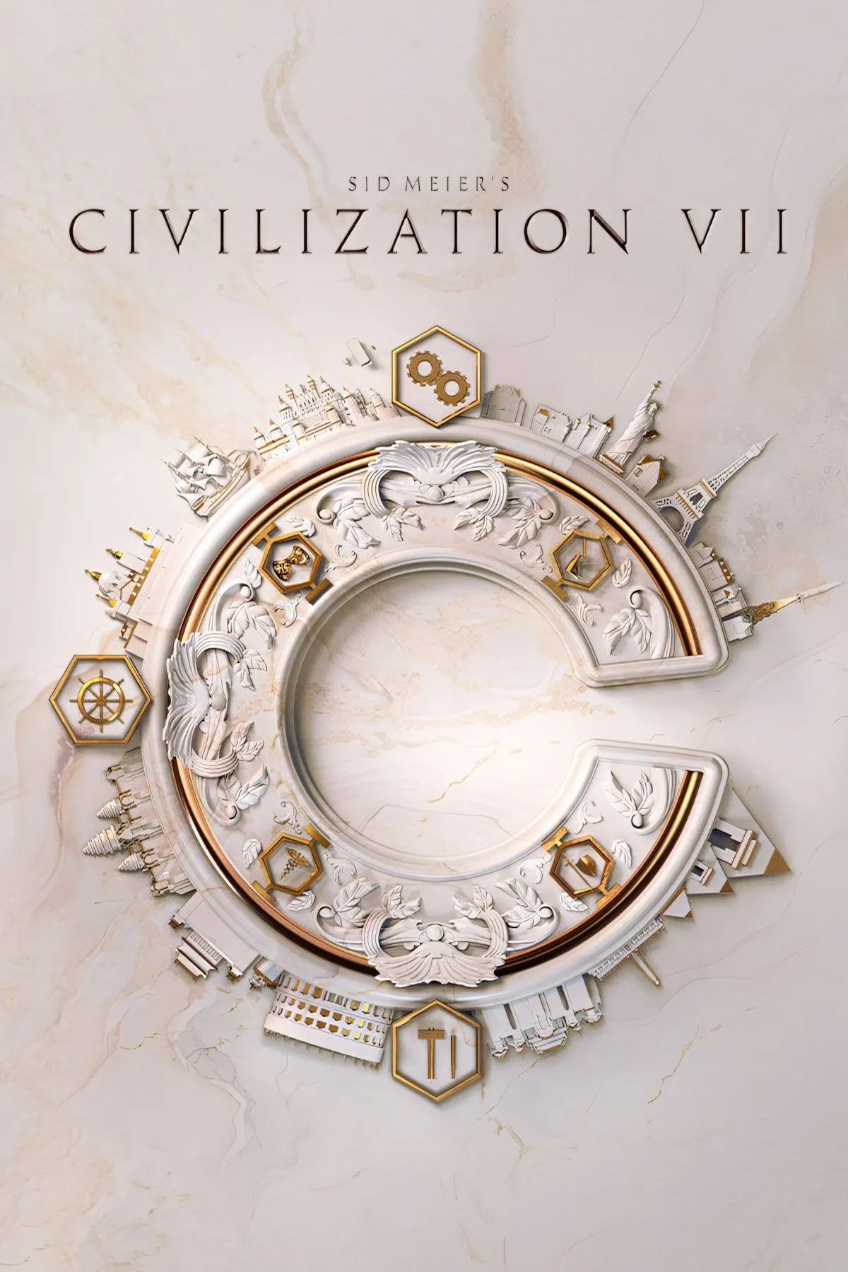 Ảnh bìa chính thức của Sid Meier's Civilization VII hé lộ nhiều kỳ vọng