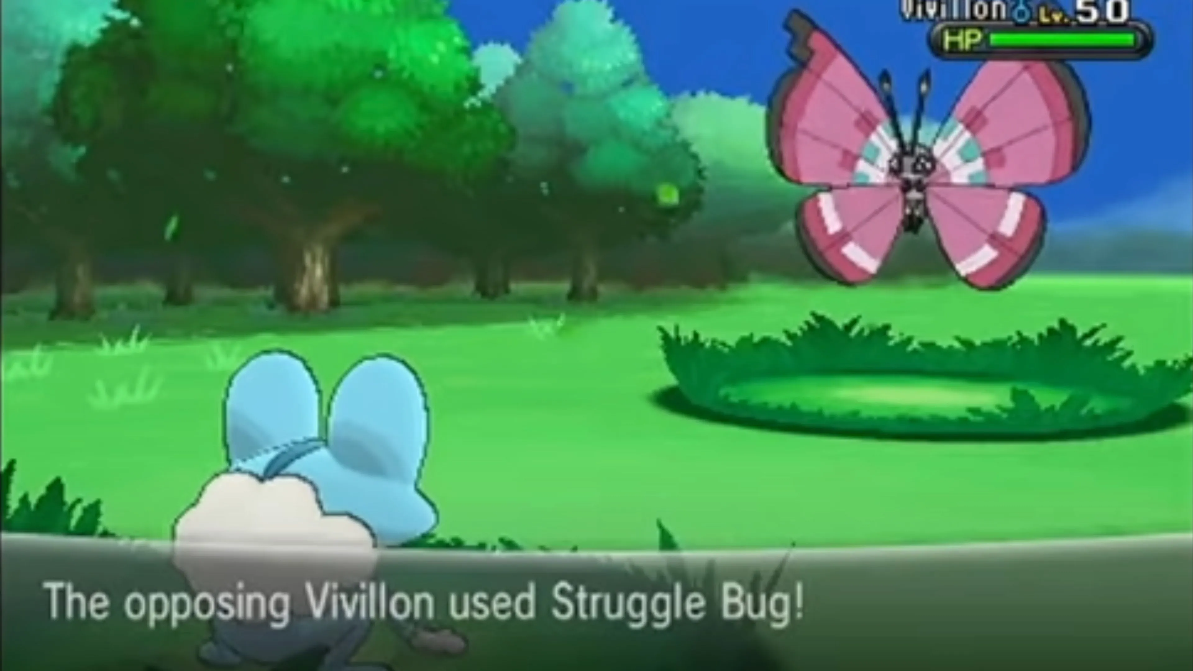 Ảnh chụp màn hình trong game Pokémon X and Y với các nhân vật và Pokémon