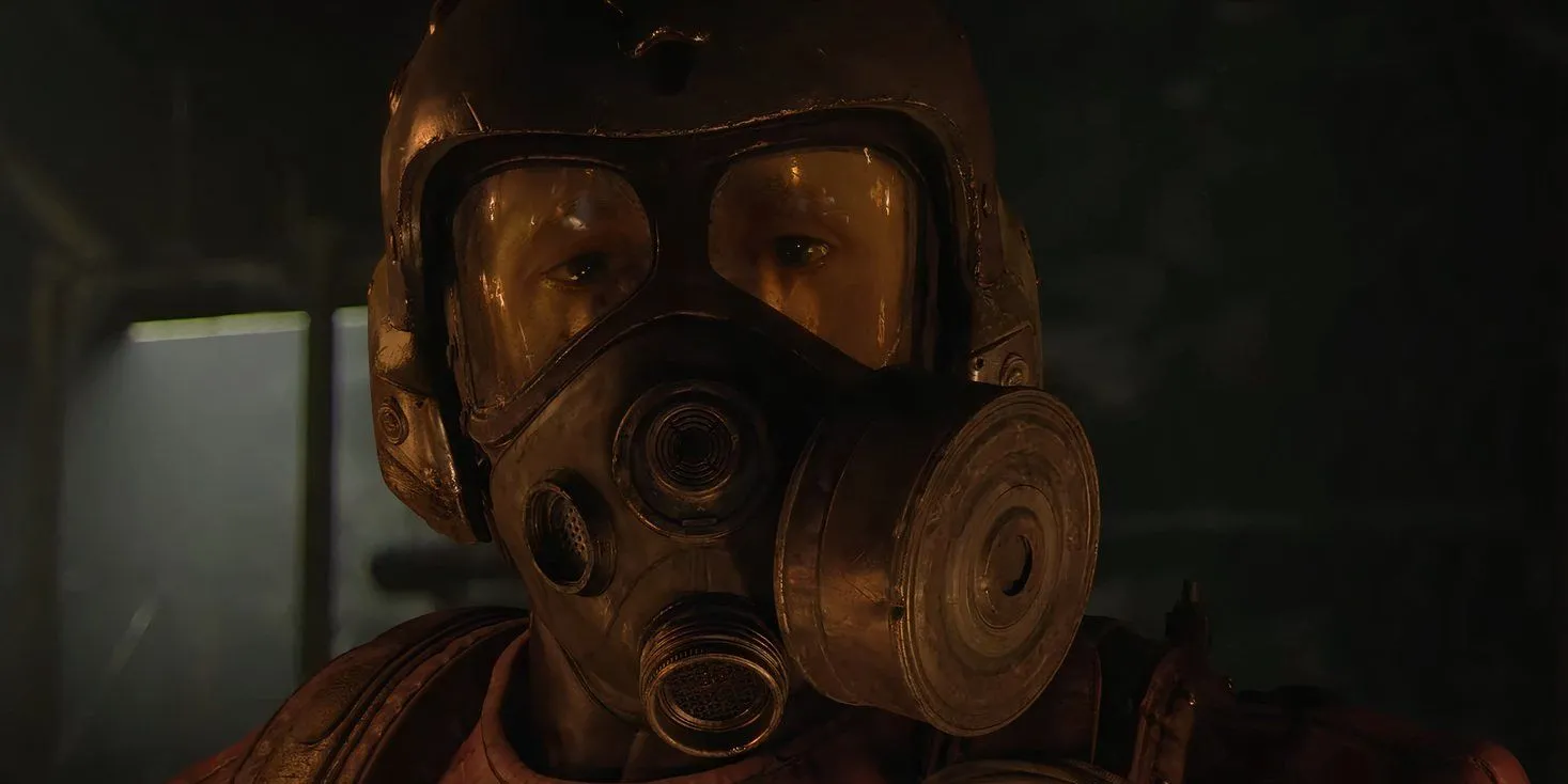 Artyom trong Metro Exodus giữa khung cảnh tuyết trắng hậu tận thế