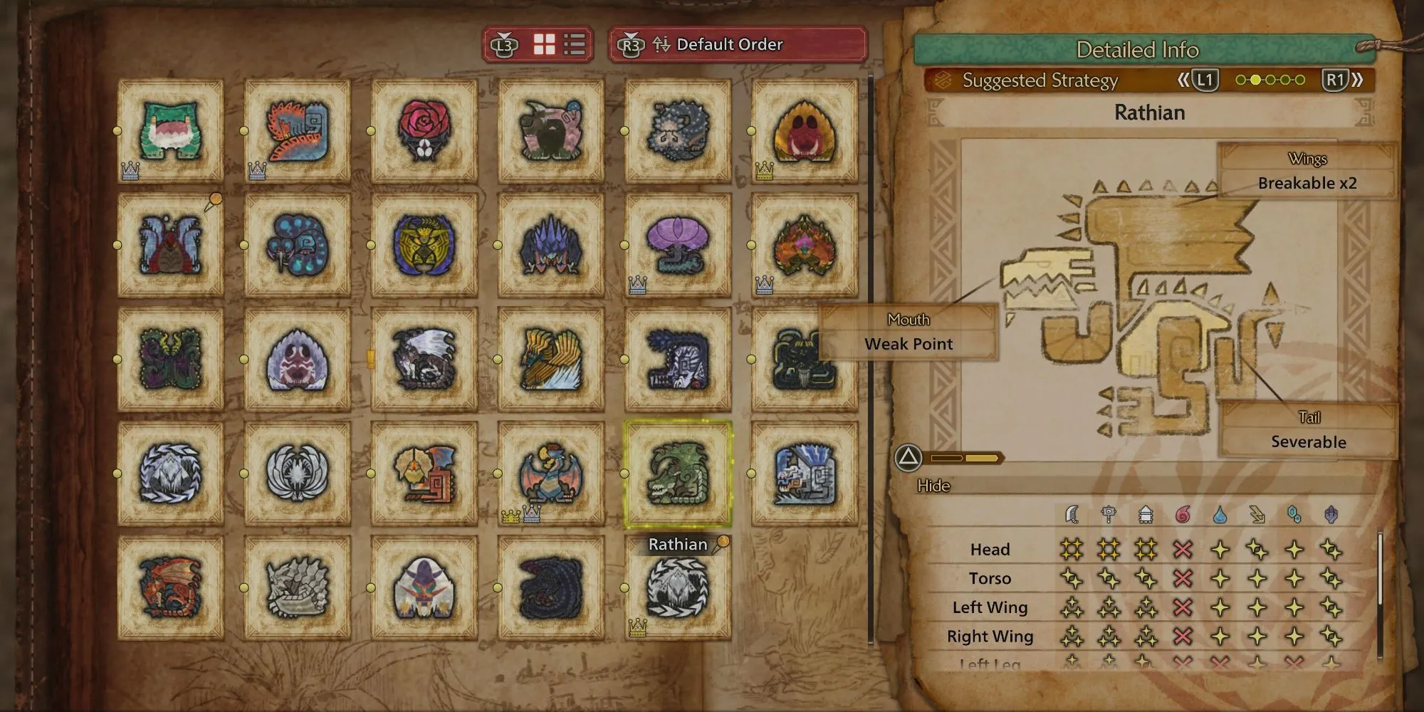 Bảng phân tích điểm yếu của Rathian trong Monster Hunter Wilds giúp thợ săn nắm rõ cách tấn công