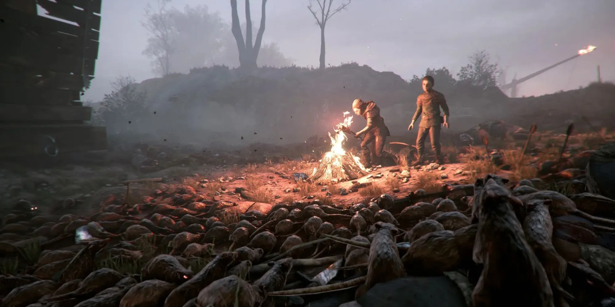 Bầy chuột đông đảo đáng sợ trong A Plague's Tale