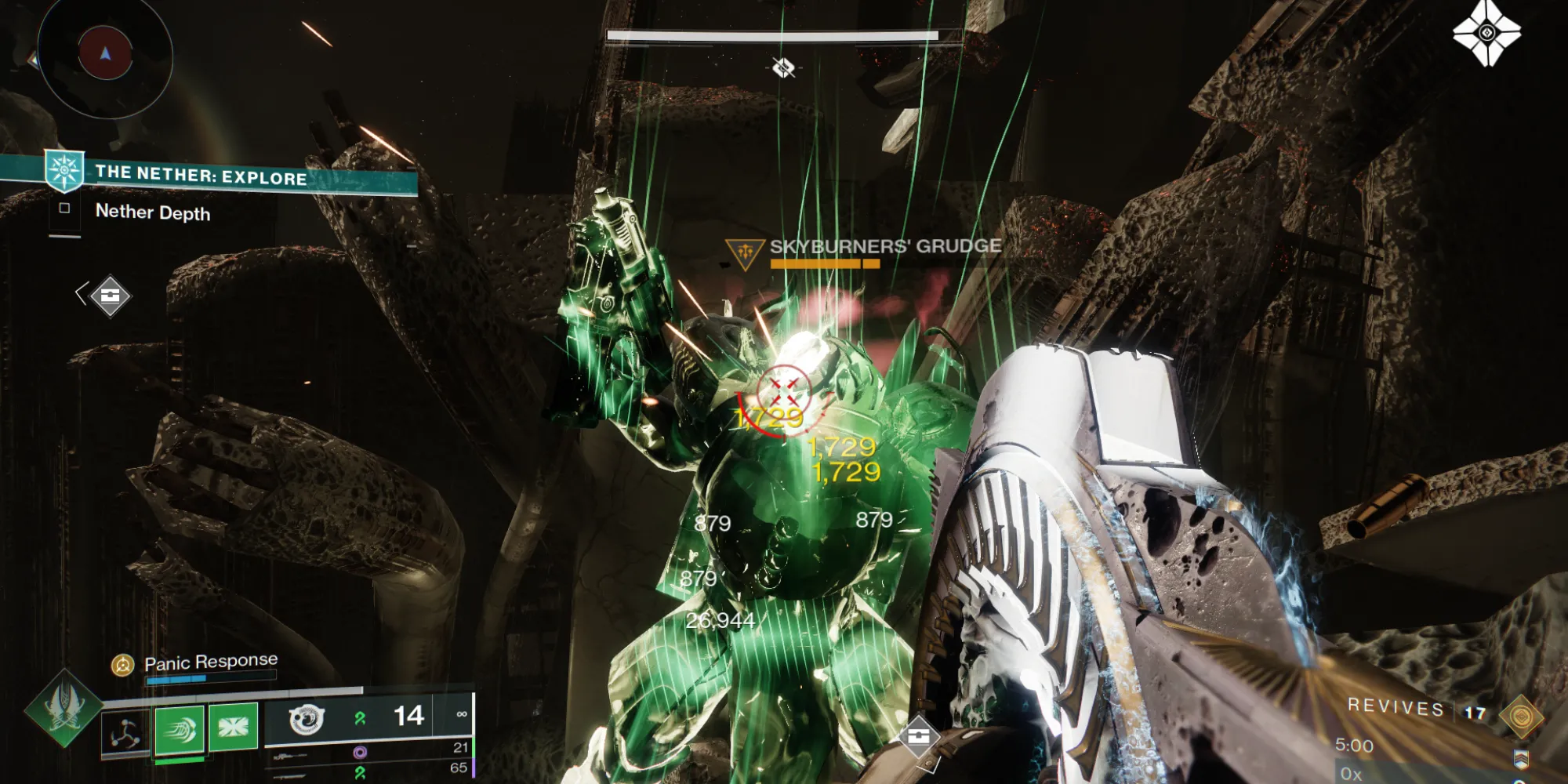 Biểu tượng Catalyst Hatchling cho vũ khí Barrow-Dyad trong Destiny 2