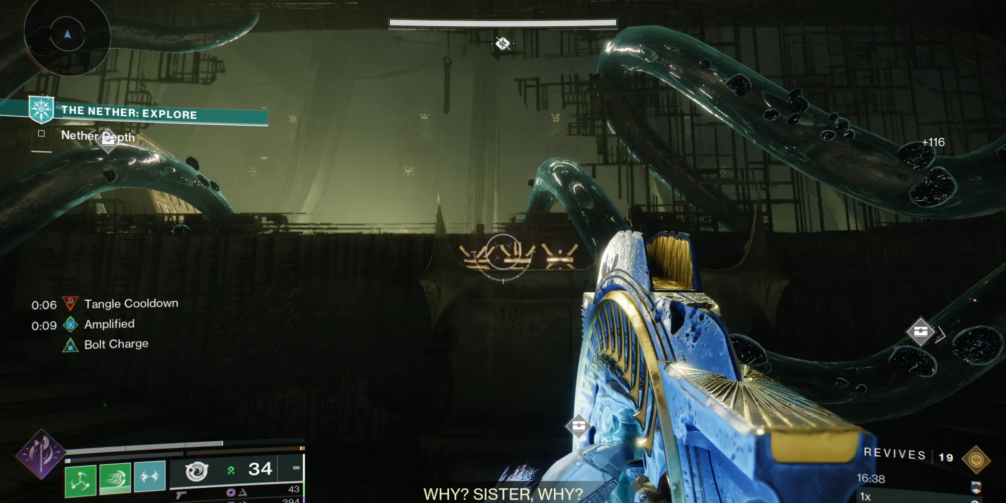 Biểu tượng Catalyst Target Lock cho vũ khí Barrow-Dyad trong Destiny 2