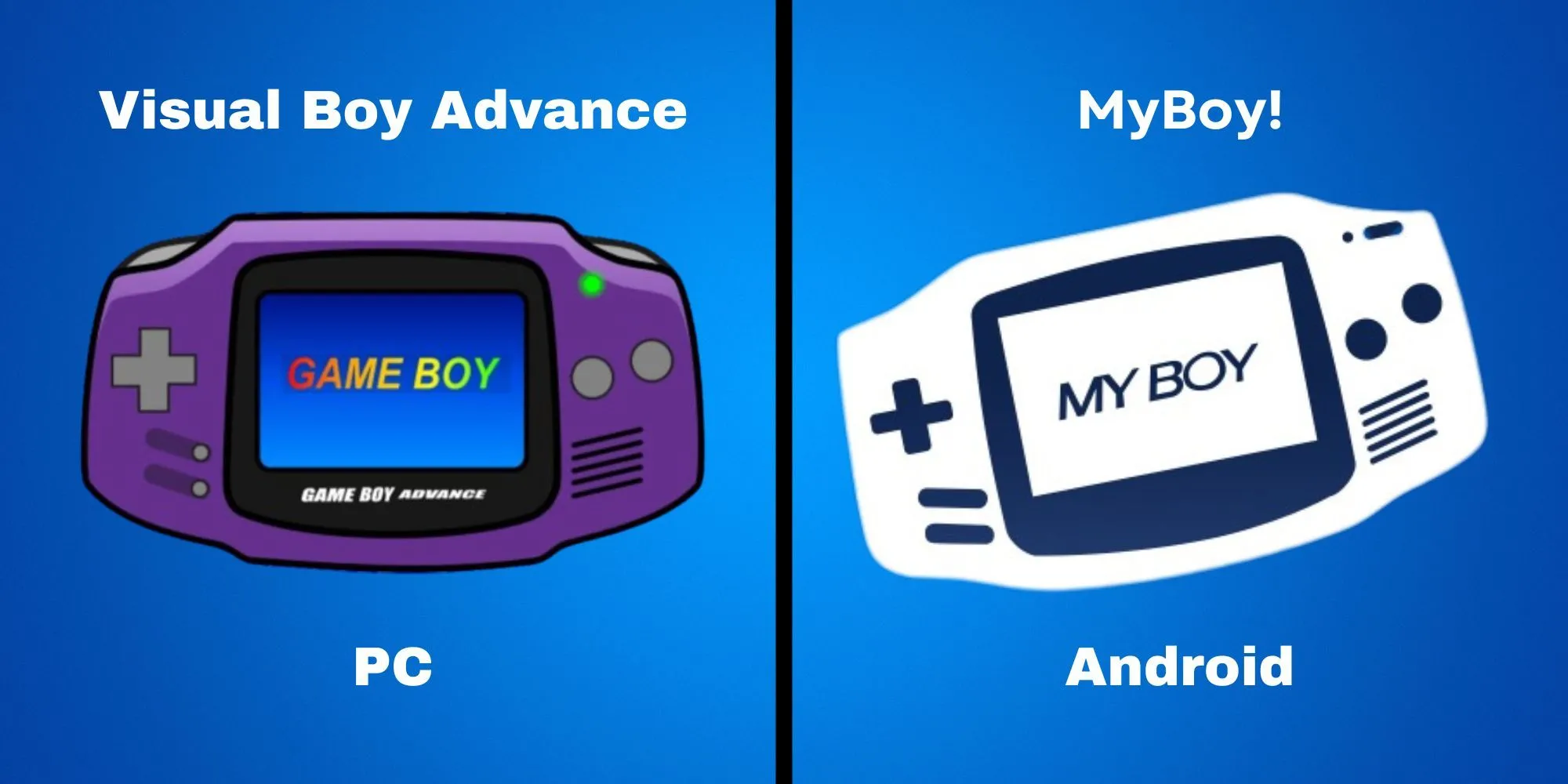 Hướng Dẫn Pokemon Ash Gray Toàn Tập: Chinh Phục Kanto Cùng Ash! 1 Biểu tượng giả lập Visual Boy Advance và MyBoy cho Pokemon Ash Gray