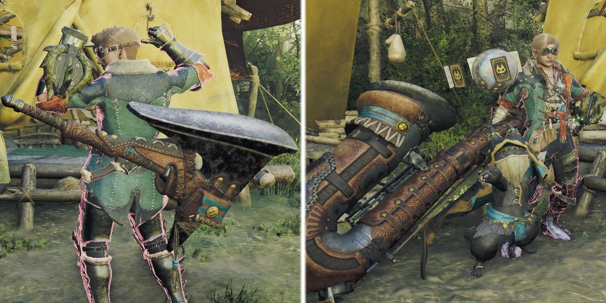 Búa và Kèn Săn là cặp đôi gây choáng hàng đầu trong Monster Hunter Wilds
