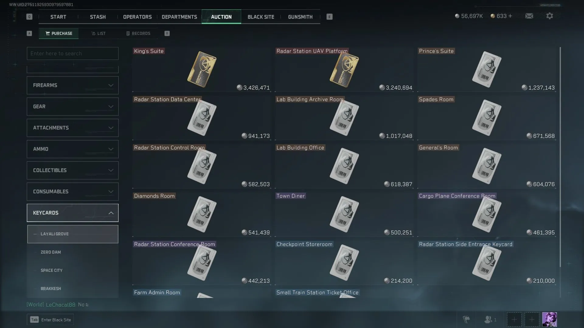 Các loại keycard khác nhau trong game Delta Force mang lại lợi thế đặc biệt