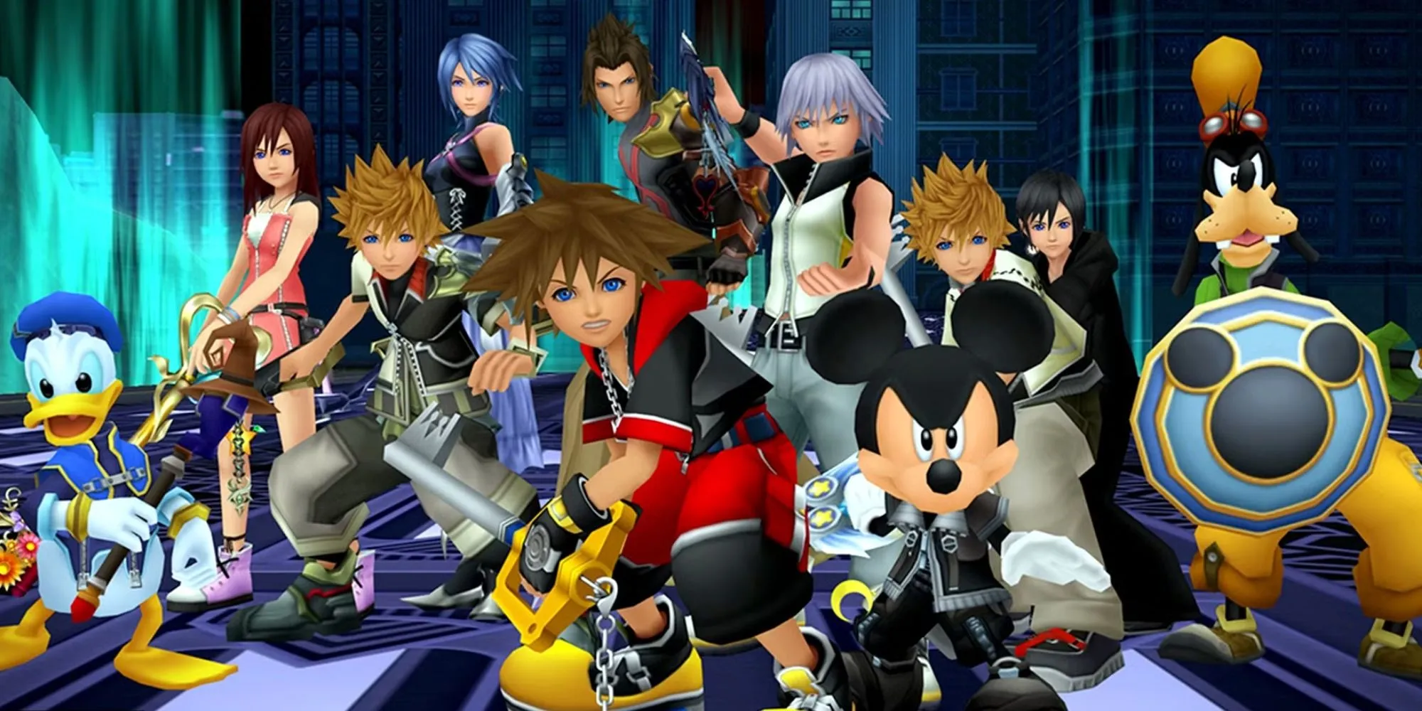 Các nhân vật chính của series Kingdom Hearts