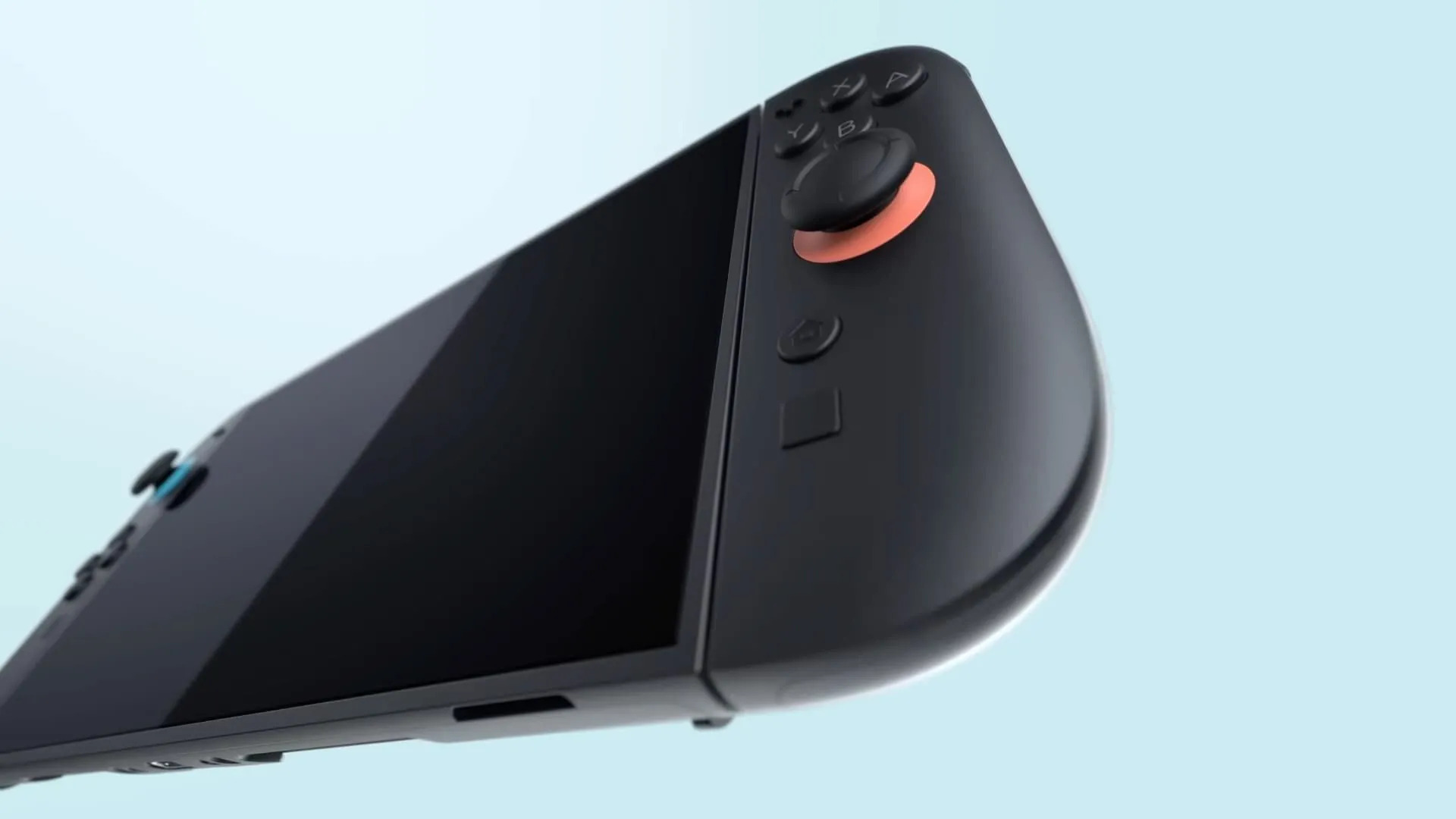 Cận cảnh Joy-Con mới của Nintendo Switch 2 với nút C nổi bật từ trailer