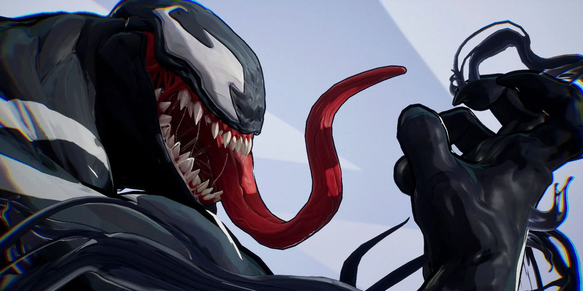 Cận cảnh nhân vật Venom trong tựa game Marvel Rivals