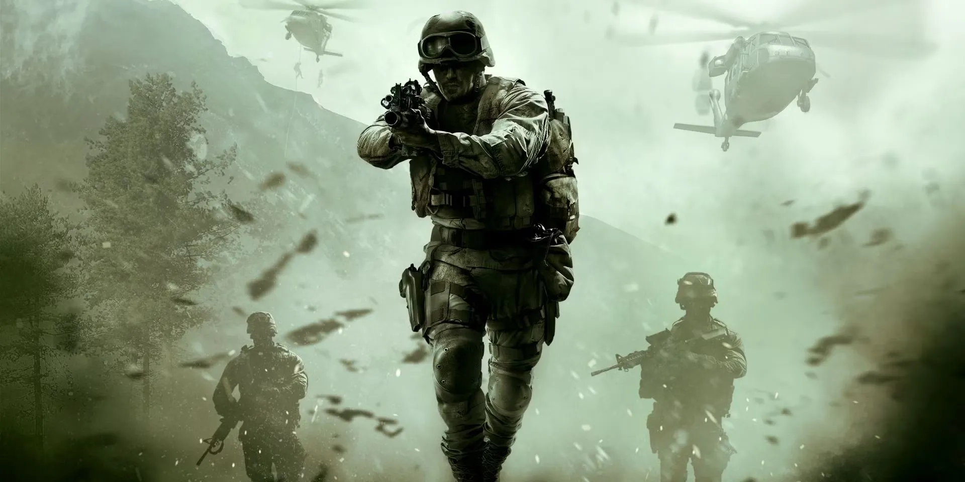 Cảnh chiến đấu ác liệt trong Call of Duty Modern Warfare 2007