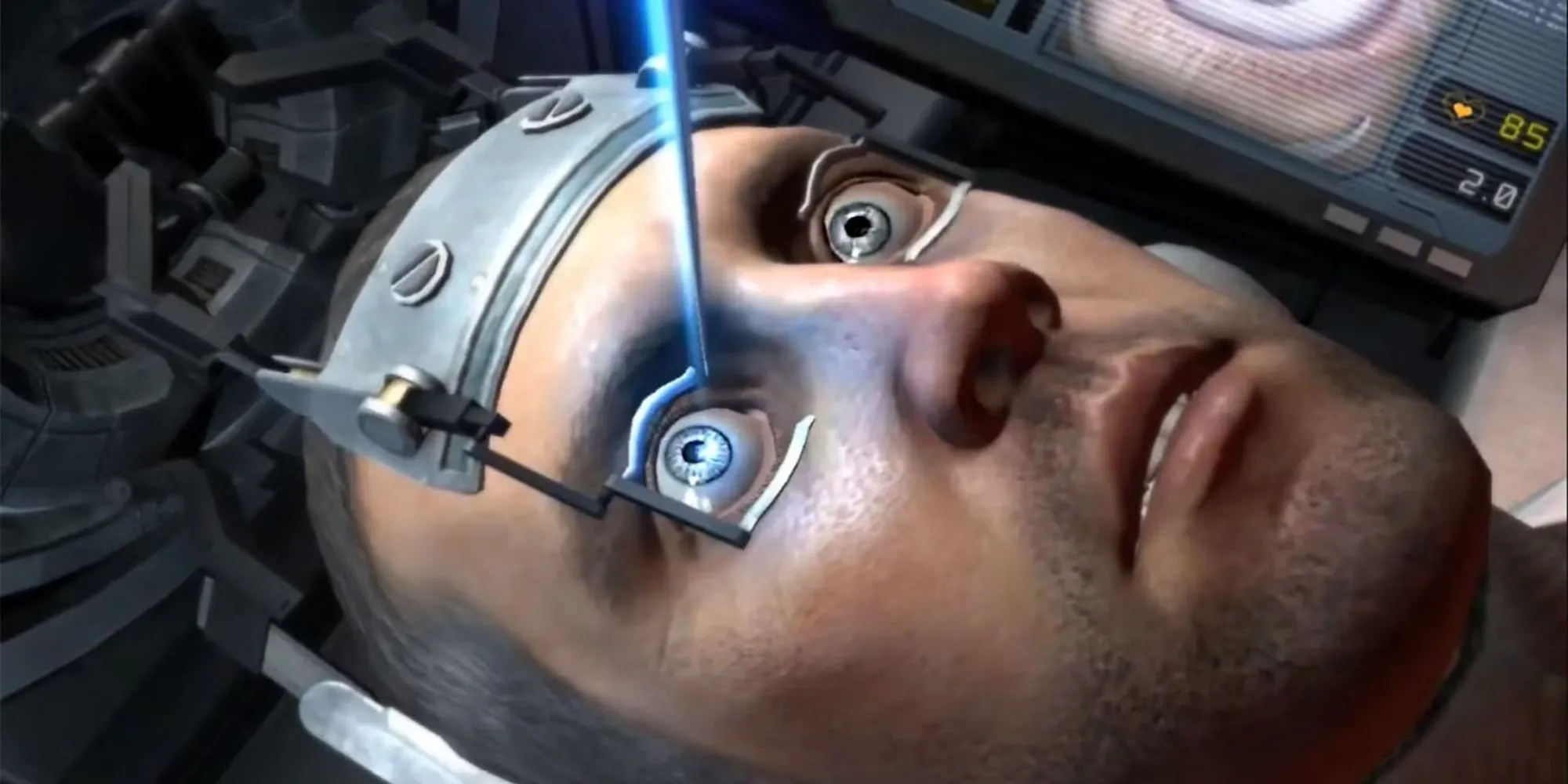 Cảnh phẫu thuật mắt rùng rợn trong Dead Space 2