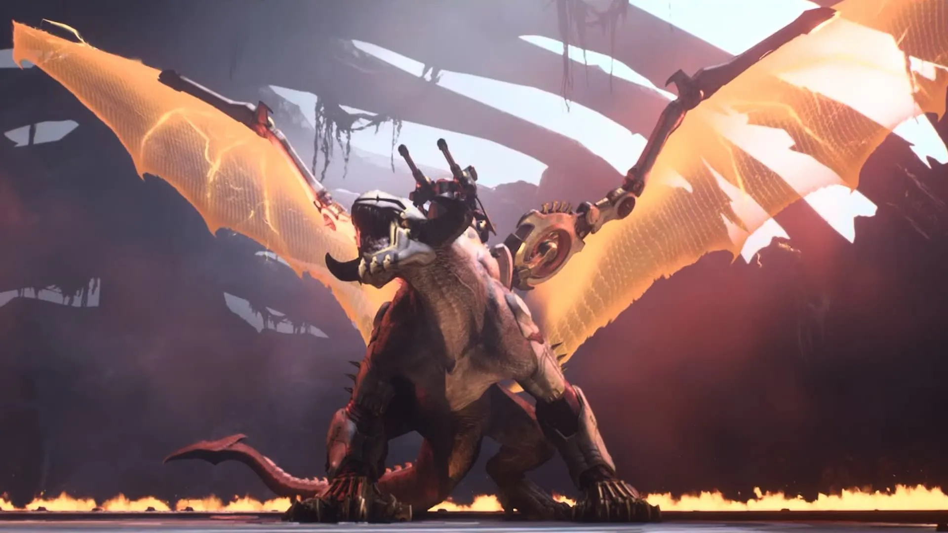 Cấp độ Dragon trong Doom The Dark Ages
