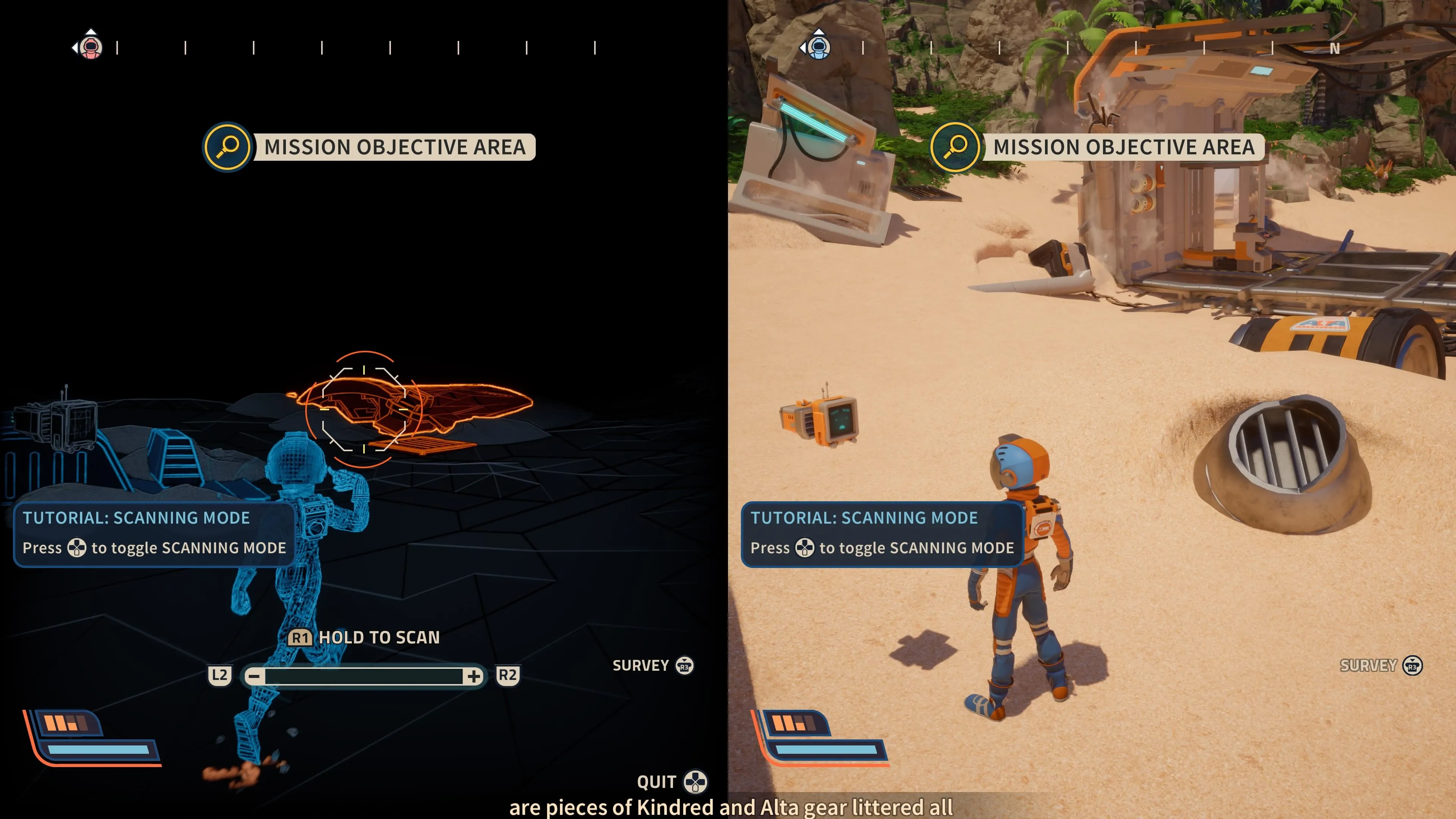 Chế độ co-op chia đôi màn hình trong Revenge of the Savage Planet