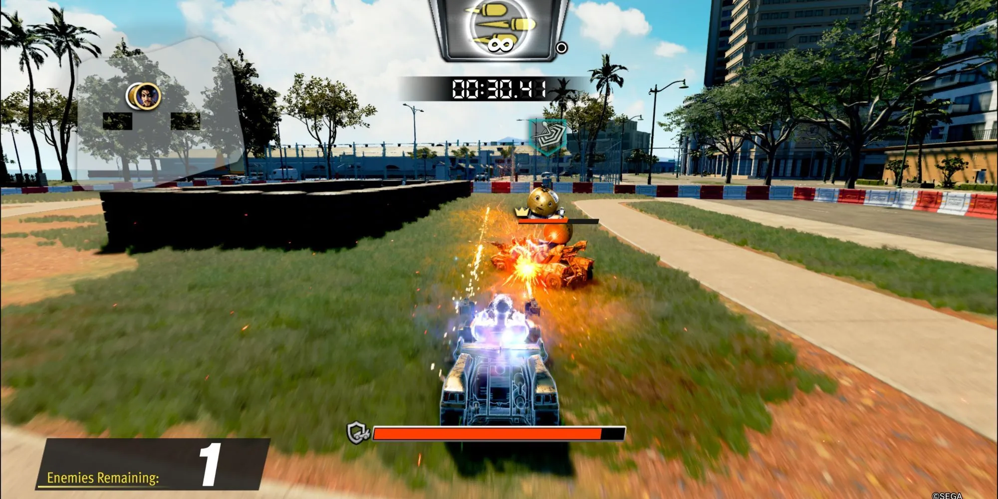 Cuộc chiến Duel với đội quân Robo Michio trong Dragon Kart