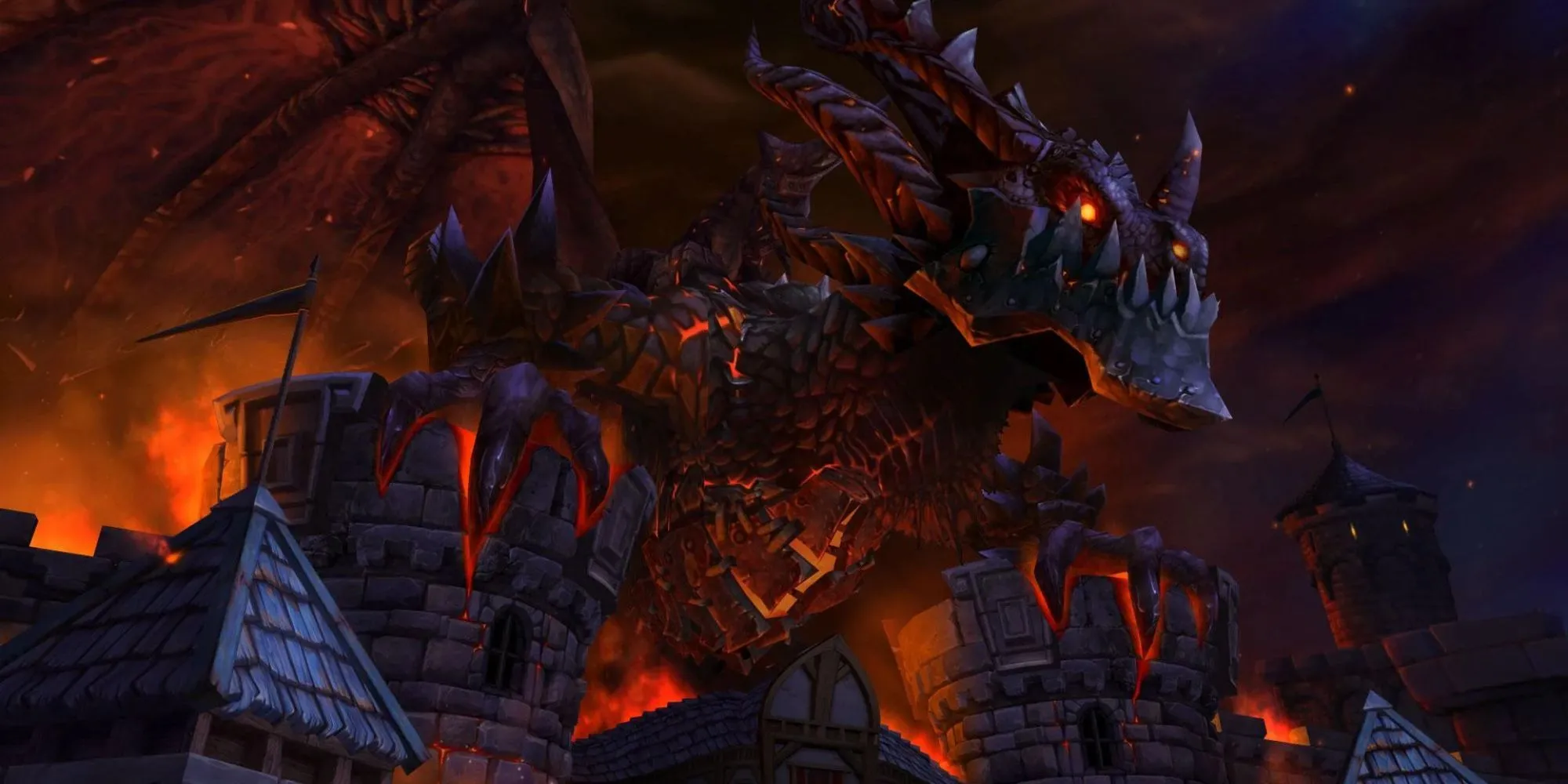 Deathwing bay lượn trong World of Warcraft Cataclysm Classic