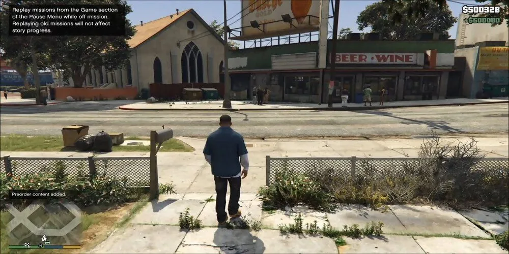 Gameplay của Grand Theft Auto V với cảnh rượt đuổi gay cấn