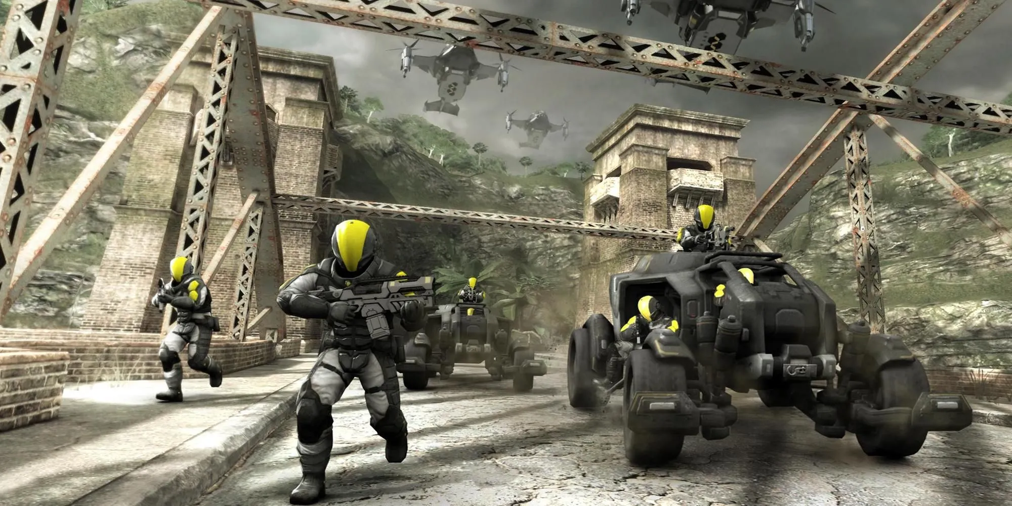 Gameplay Haze PS3 - một ví dụ về game Nightdive có thể remaster