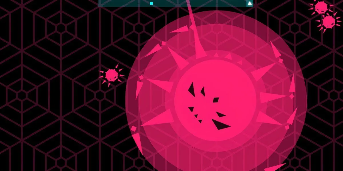 Gameplay sôi động của Just Shapes &amp; Beats với các khối hình và nhịp điệu