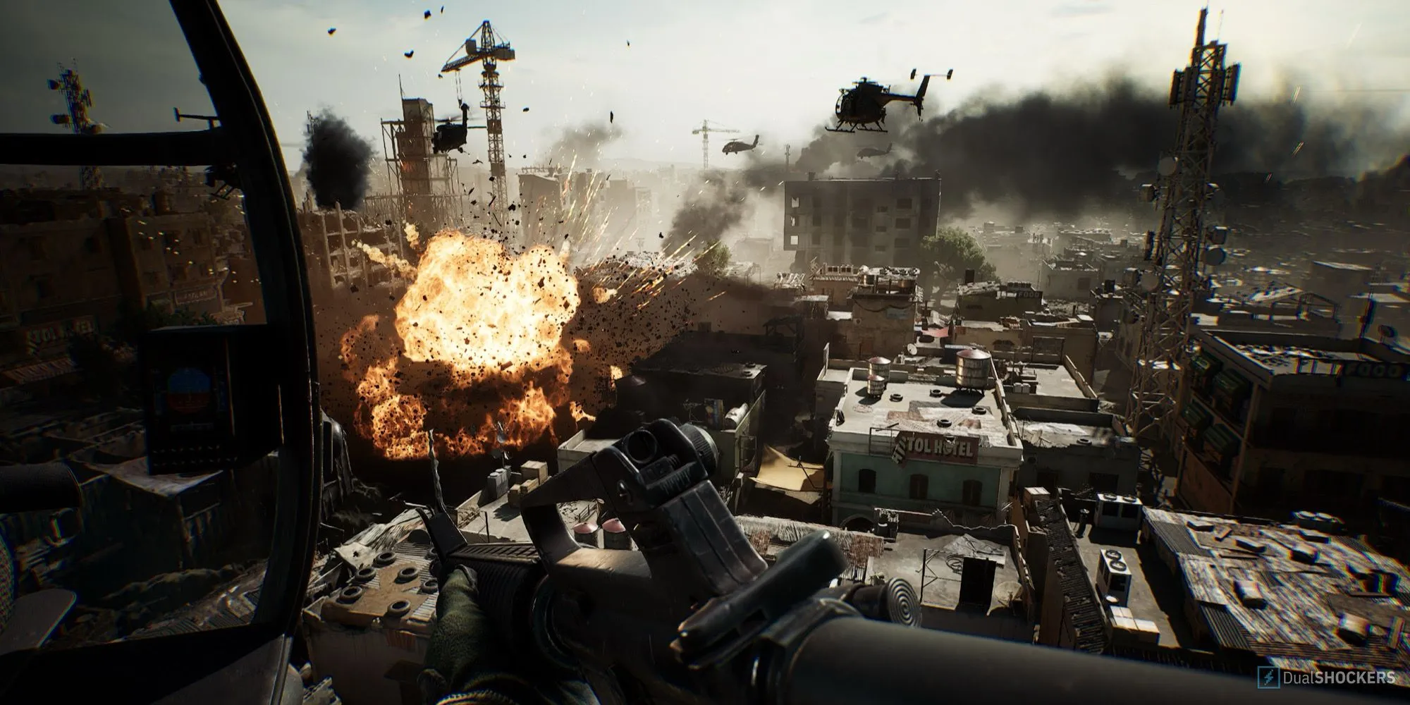 Giao diện lựa chọn độ khó trong chiến dịch Black Hawk Down của Delta Force