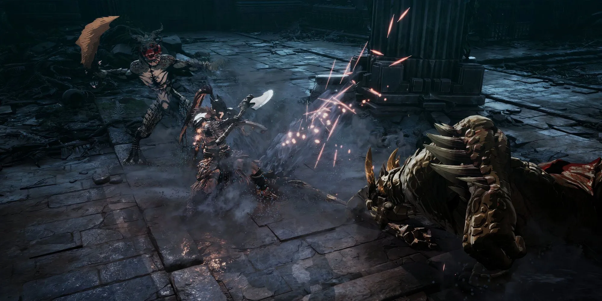 Giao diện trang bị và các chỉ số của vật phẩm trong The First Berserker Khazan