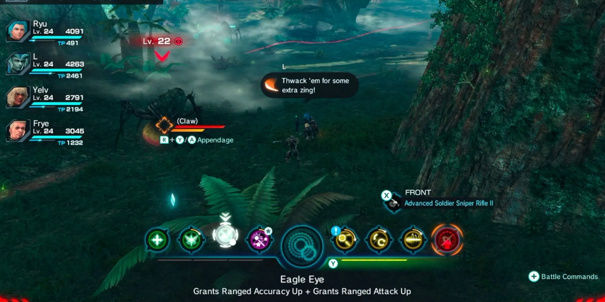 Hệ thống chiến đấu đậm chất hành động trong Xenoblade Chronicles X