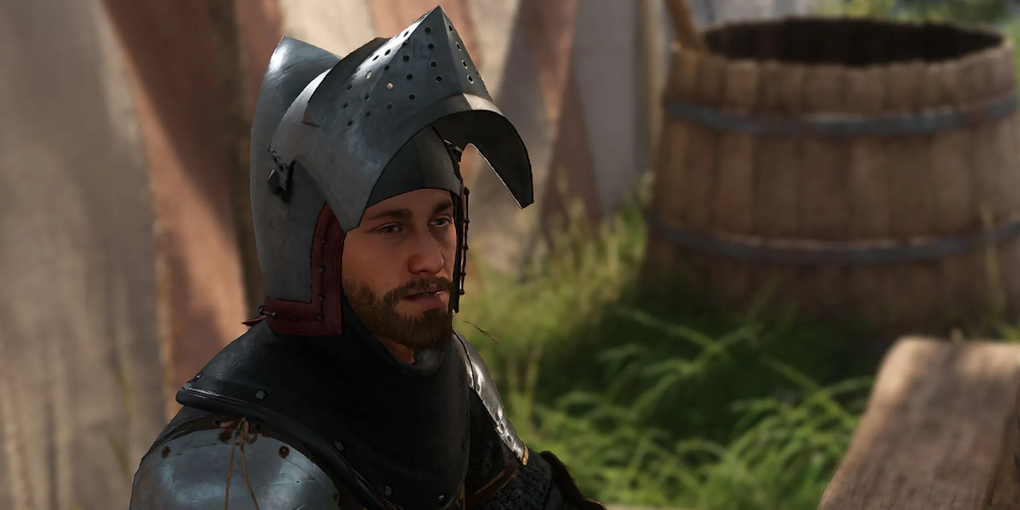 Henry đối thoại với Zavish of Garbow về các món đồ bị đánh cắp của Jezhek trong nhiệm vụ Lost Honor.