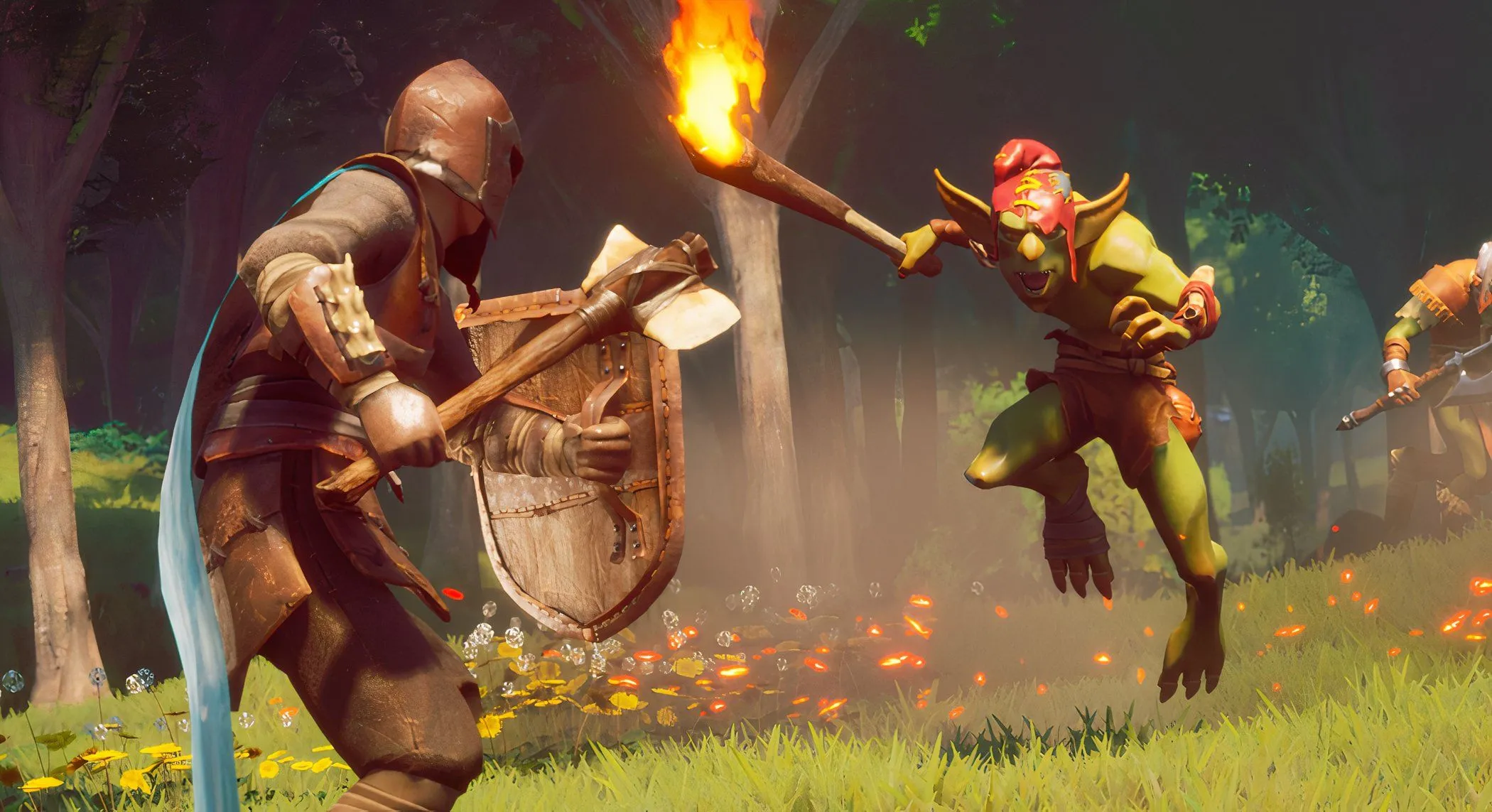Hình ảnh artwork của RuneScape: Dragonwilds thể hiện không khí phiêu lưu sinh tồn