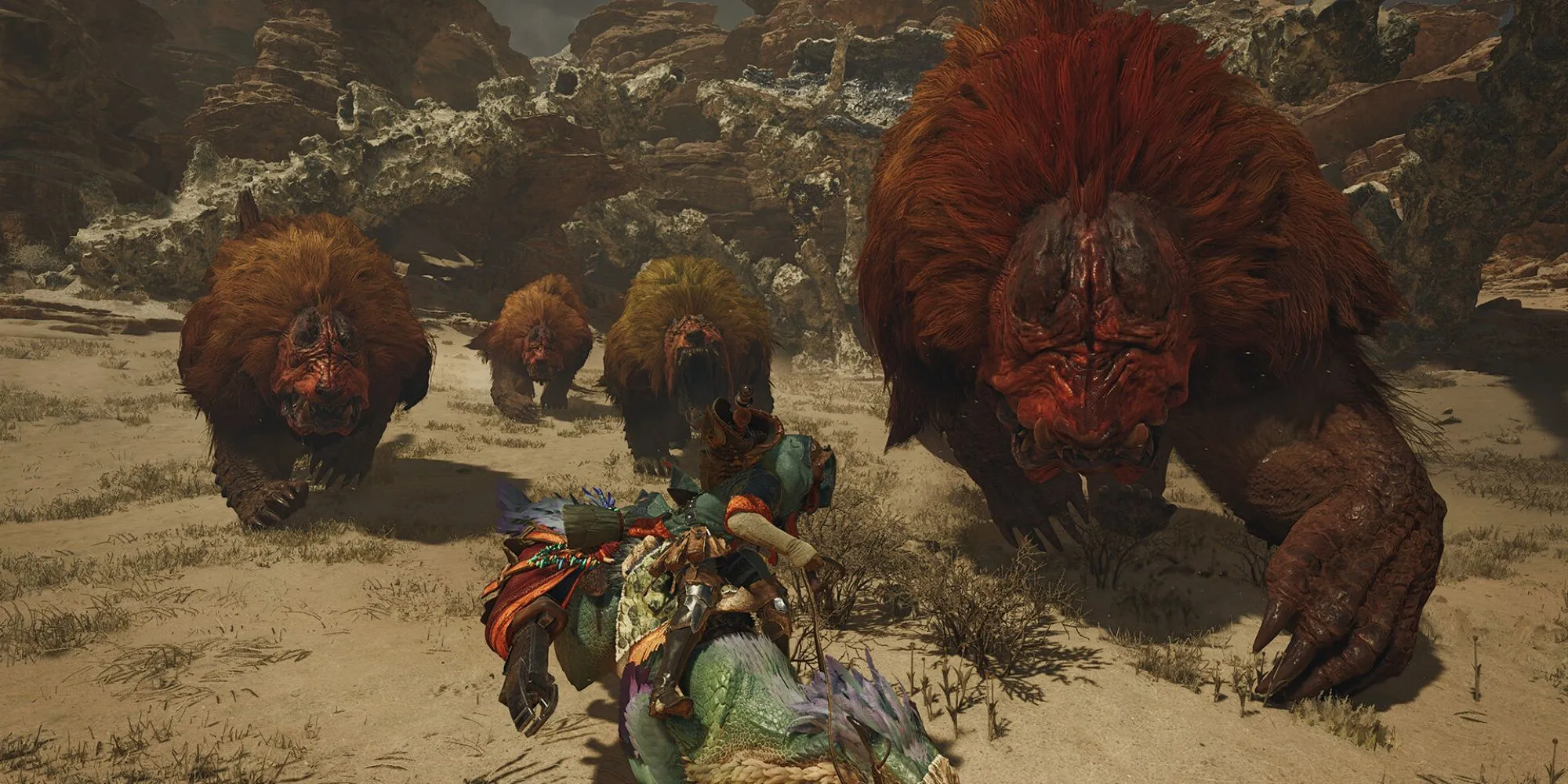 Hình ảnh đại diện cho các bài hướng dẫn quái vật trong Monster Hunter Wilds