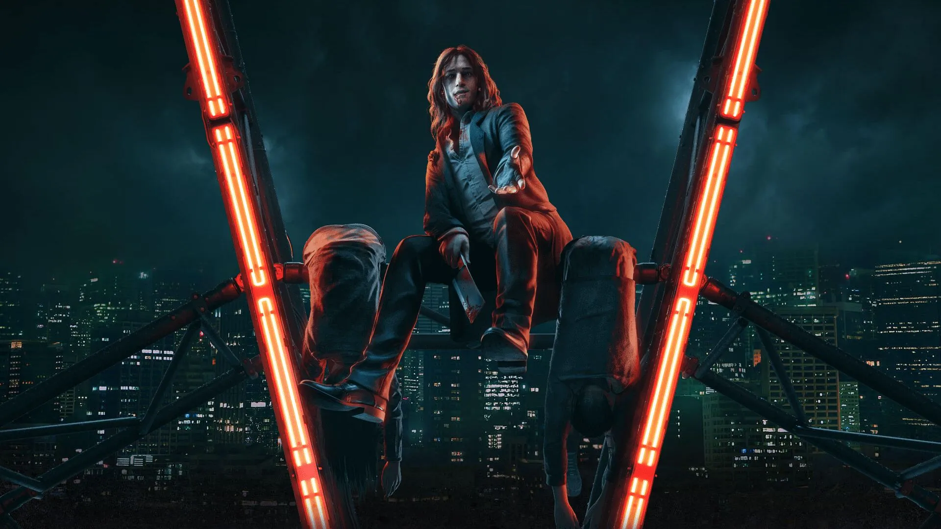 Hình ảnh đại diện cho tựa game Vampire The Masquerade Bloodlines 2 với yếu tố siêu nhiên
