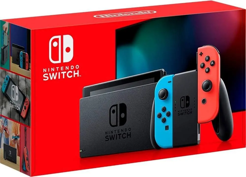 Hình ảnh máy Nintendo Switch và tin đồn về jack tai nghe trên tay cầm Pro mới