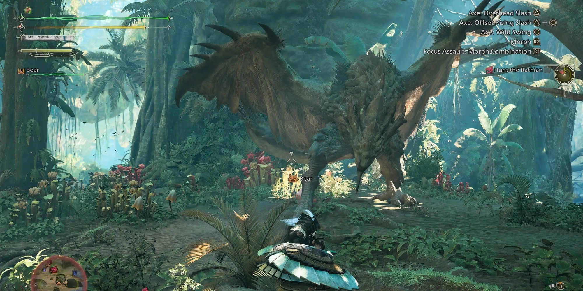 Rathian Monster Hunter Wilds: Cách Đánh Và Điểm Yếu Chi Tiết 1 Hình ảnh Rathian uy nghi trong Monster Hunter Wilds sẵn sàng cho cuộc săn