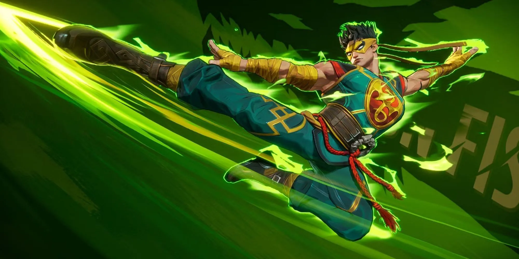 Iron Fist truy đuổi Human Torch trong Marvel Rivals
