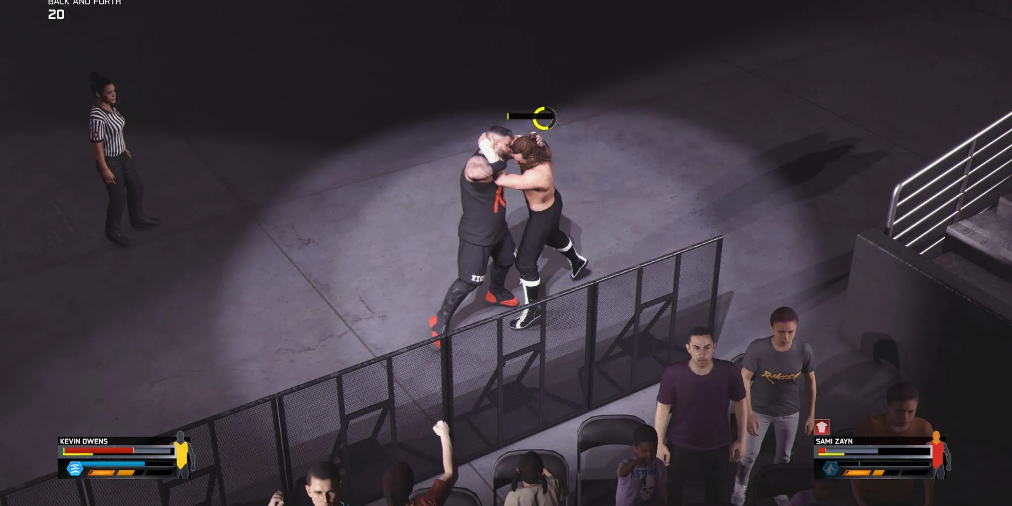 Kevin Owens và Sami Zayn tái hiện một mối thù địch kịch tính trong chế độ My GM của WWE 2K25