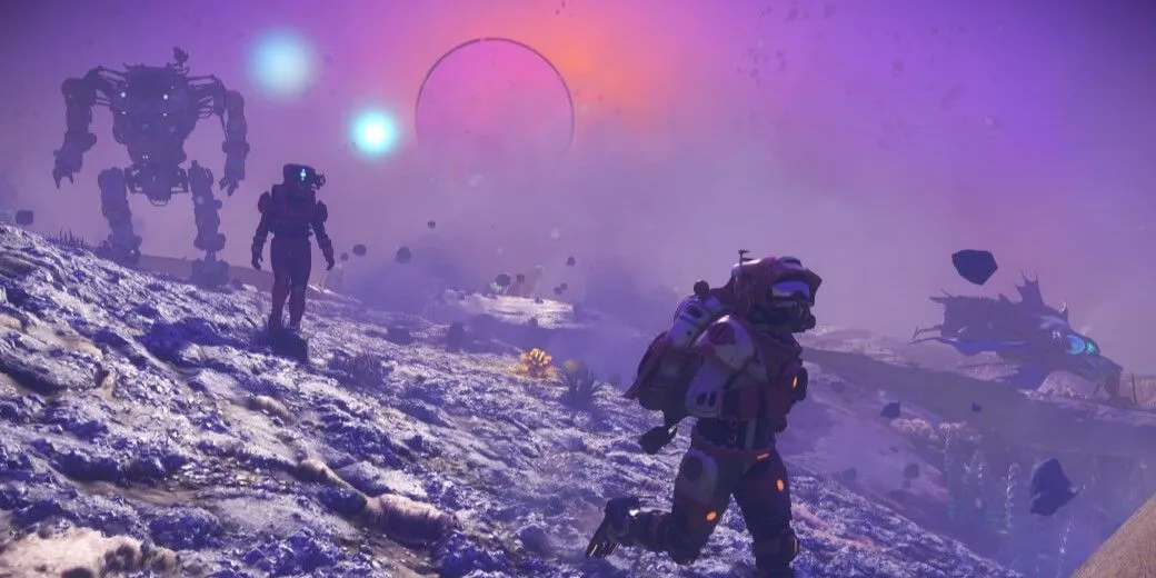 Khám phá vũ trụ bao la và các hành tinh kỳ vĩ trong game No Man's Sky co-op